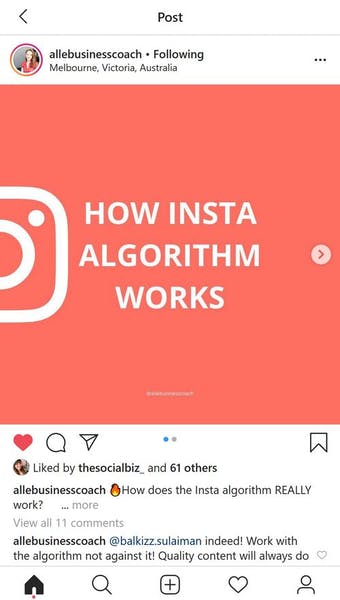 Crea un título para tu leyenda de Instagram para atraer el interés y responder una pregunta.